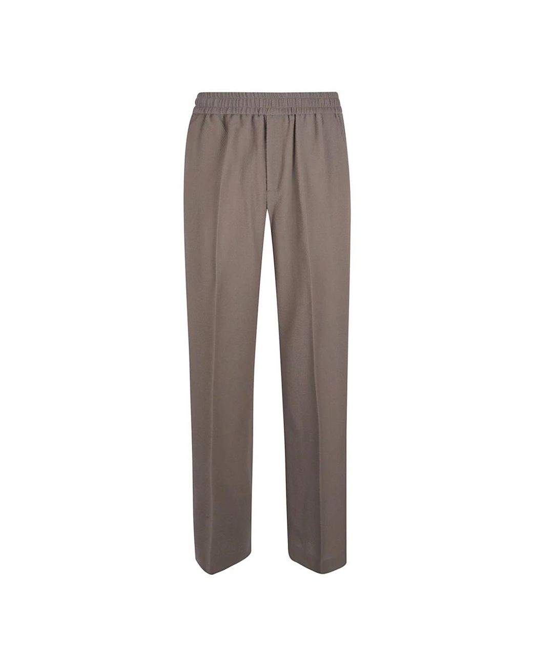 Golden Goose Deluxe Brand Brown Wide Trousers for men