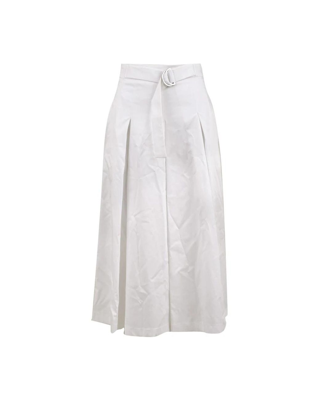 Drumohr White Midi Skirts