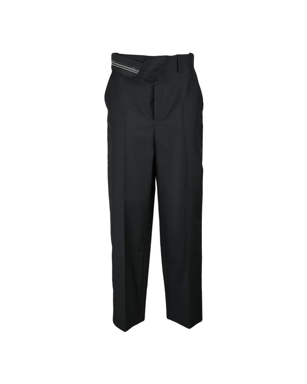 Fendi Black Straight Trousers