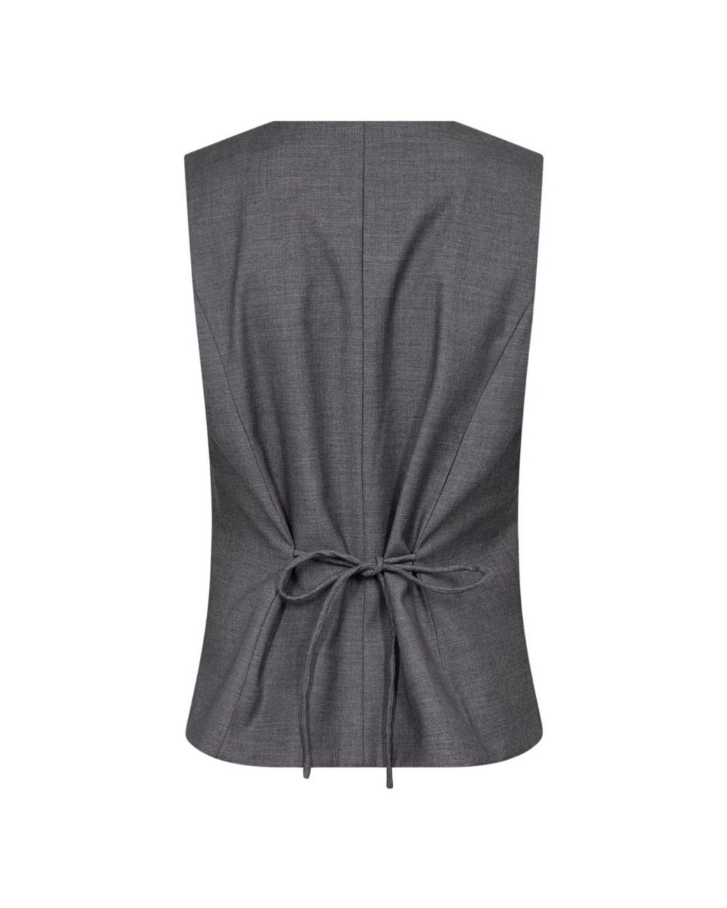 co'couture Gray Waistcoats