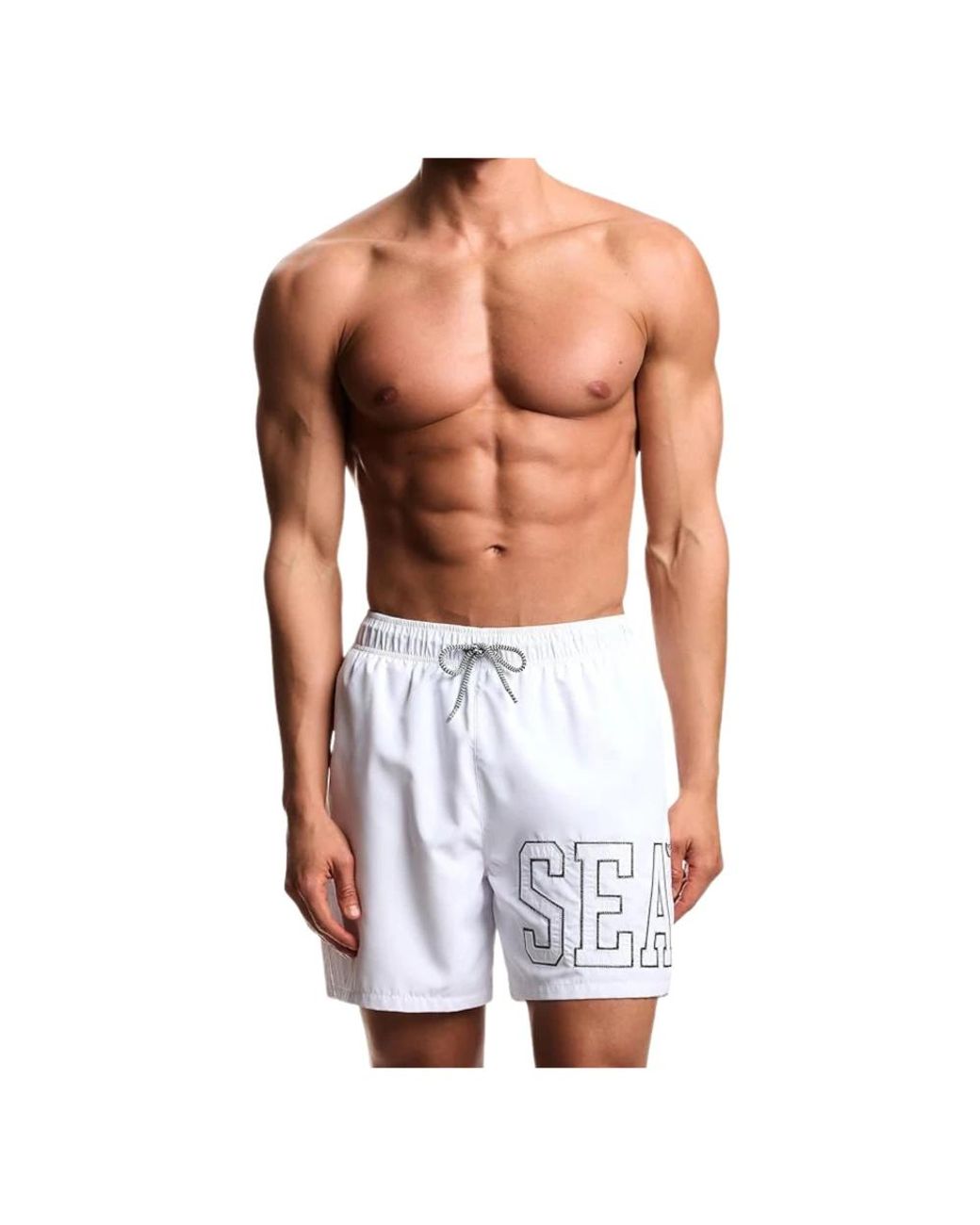 Emporio Armani Blue Beachwear for men