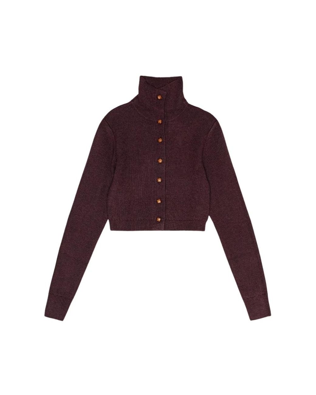 REMAIN Birger Christensen Truien & Vesten ,Paars ,Wol Elegant Slim Vest in het Purple