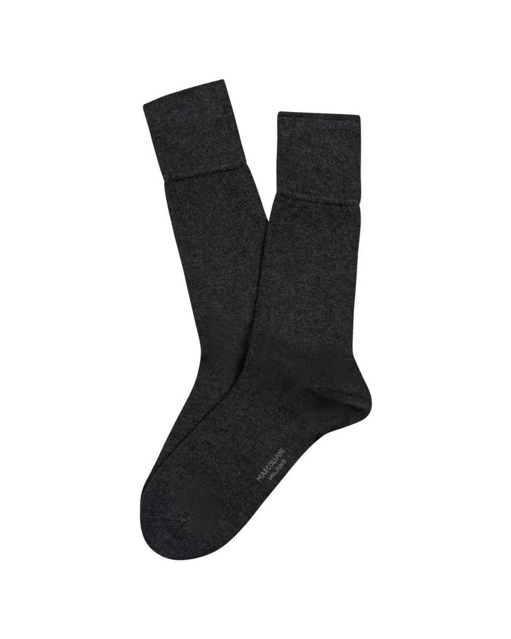 Socks Marcoliani de hombre de color Black