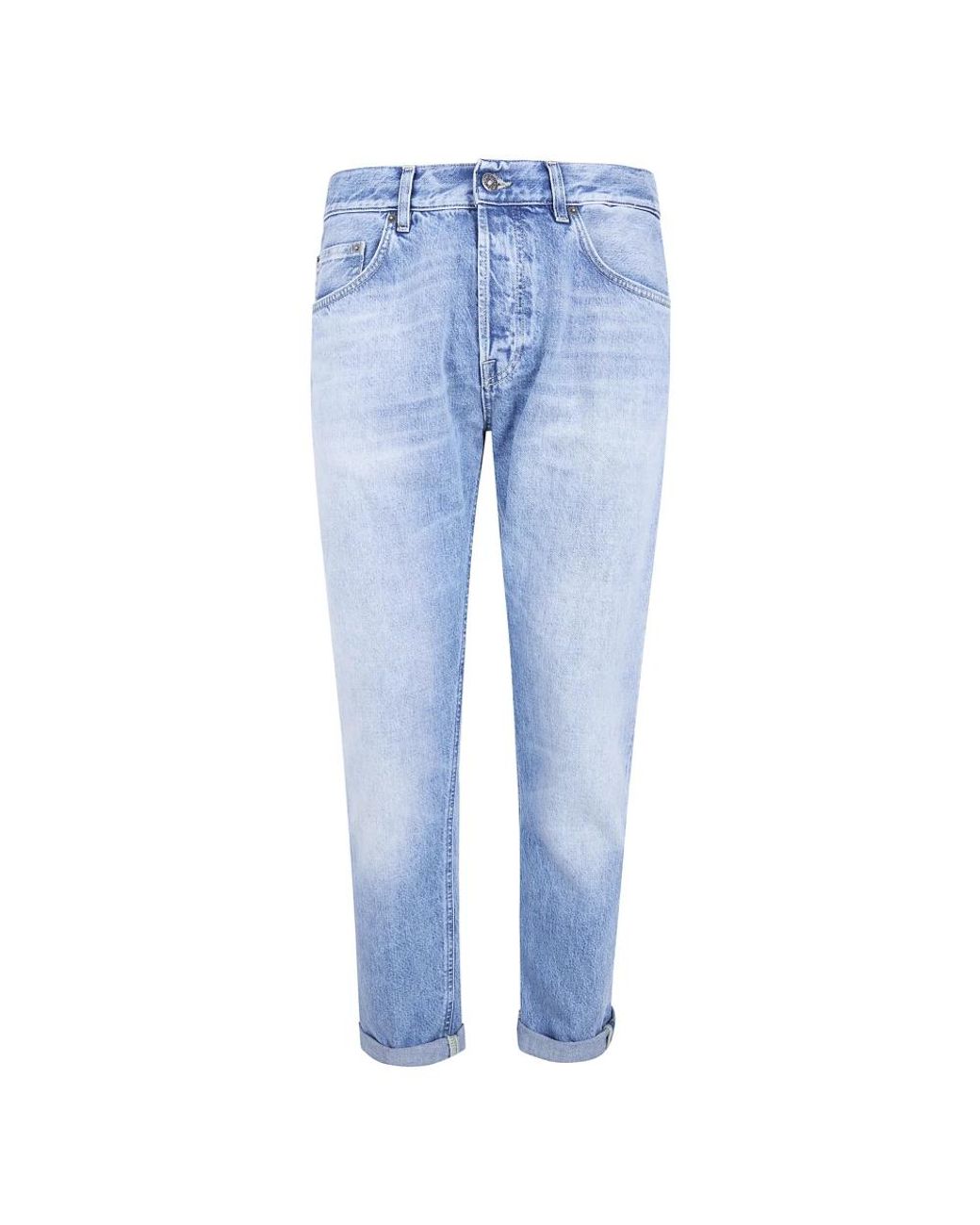 Dondup Blue Slim Fit Jeans for men