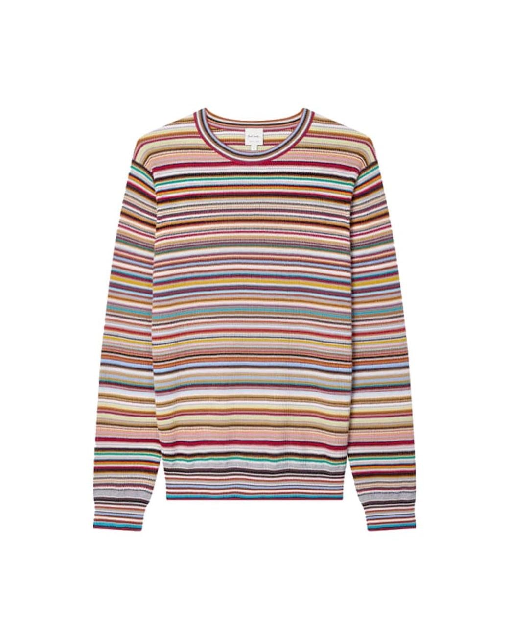 Paul Smith Multicolor Round-Neck Knitwear for men