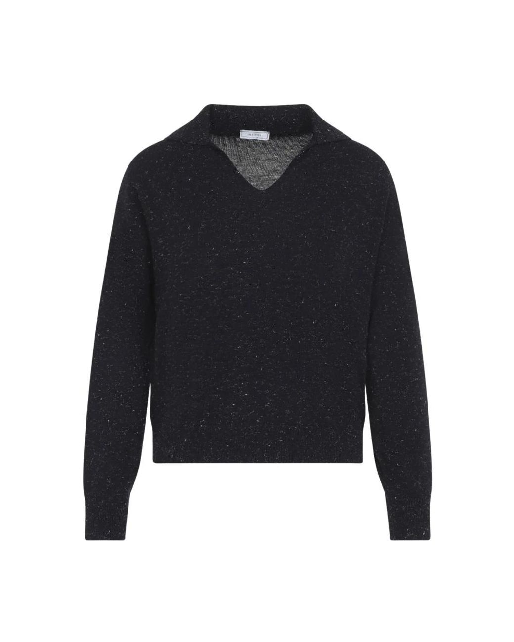 Peserico Blue V-Neck Knitwear