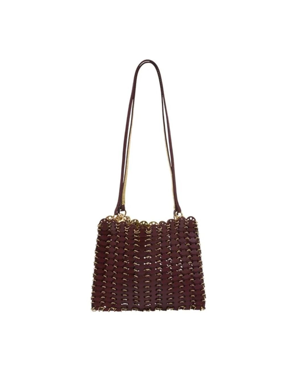 Rabanne Brown Shoulder Bags