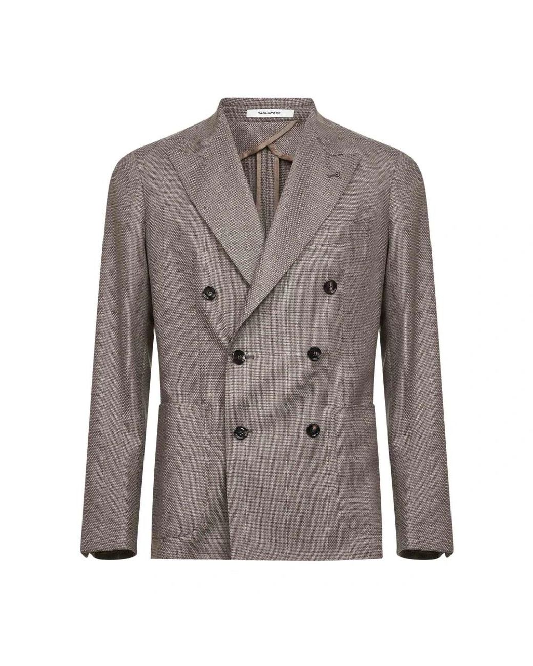 Tagliatore Jassen in het Gray voor heren