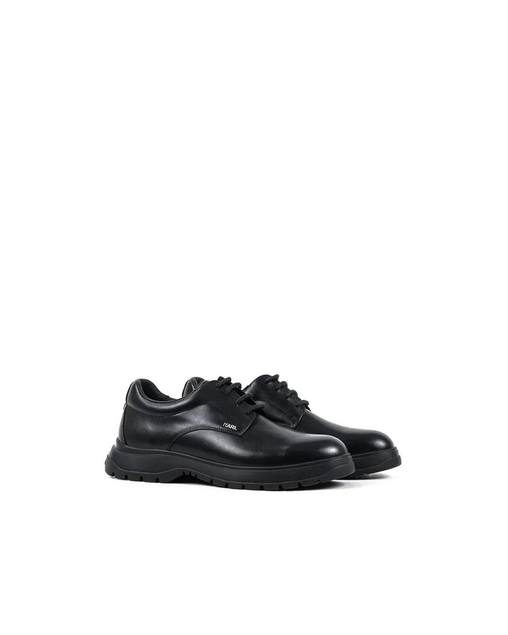 Karl Lagerfeld Black Business Shoes for men