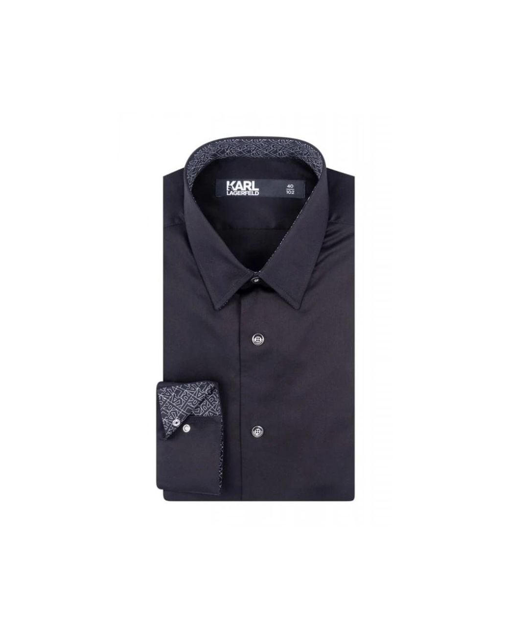 Karl Lagerfeld Blue Casual Shirts for men