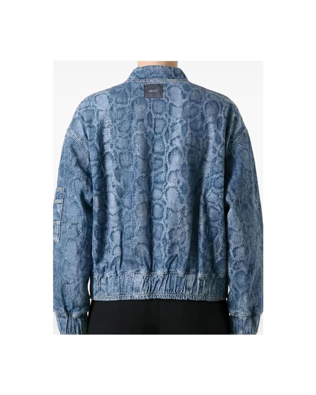 Liu Jo Blue Bomber Jackets