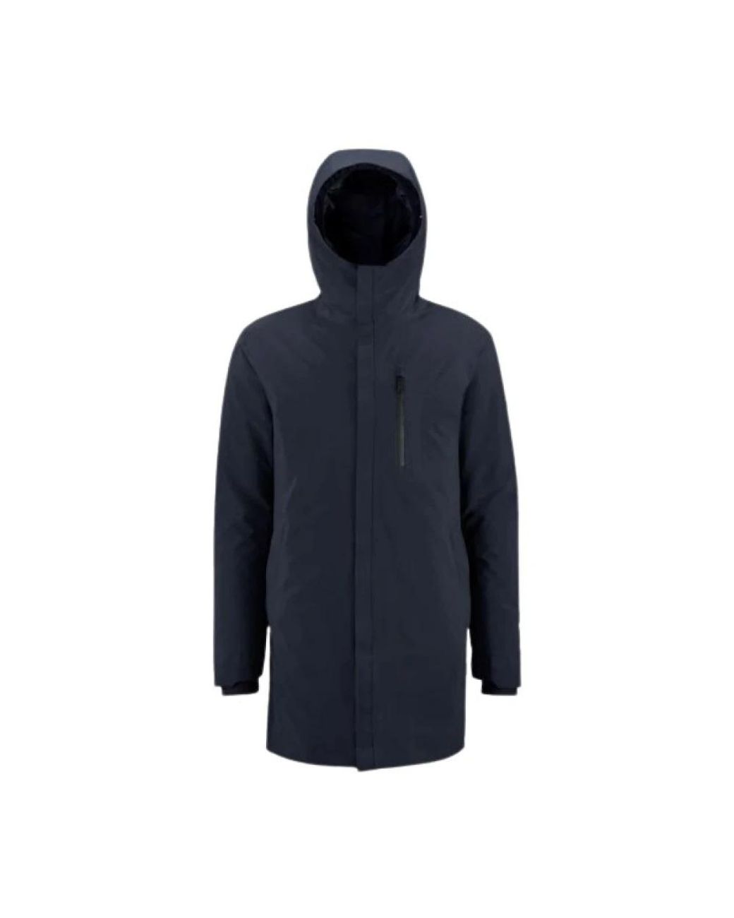 Scandinavian Edition Blue Parkas for men