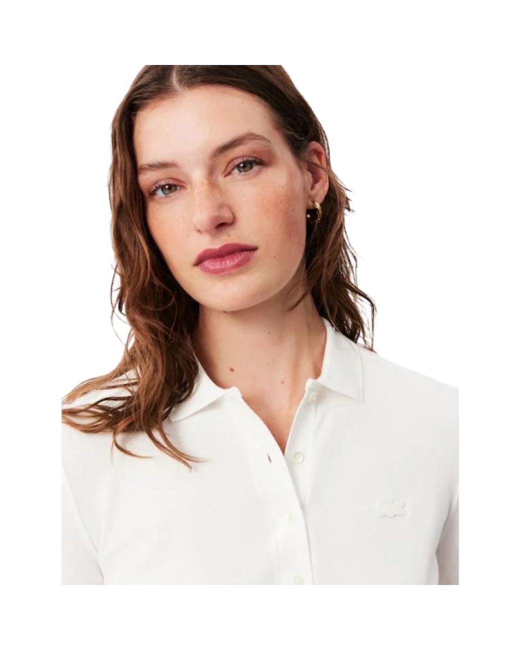 Lacoste White Polo Shirts