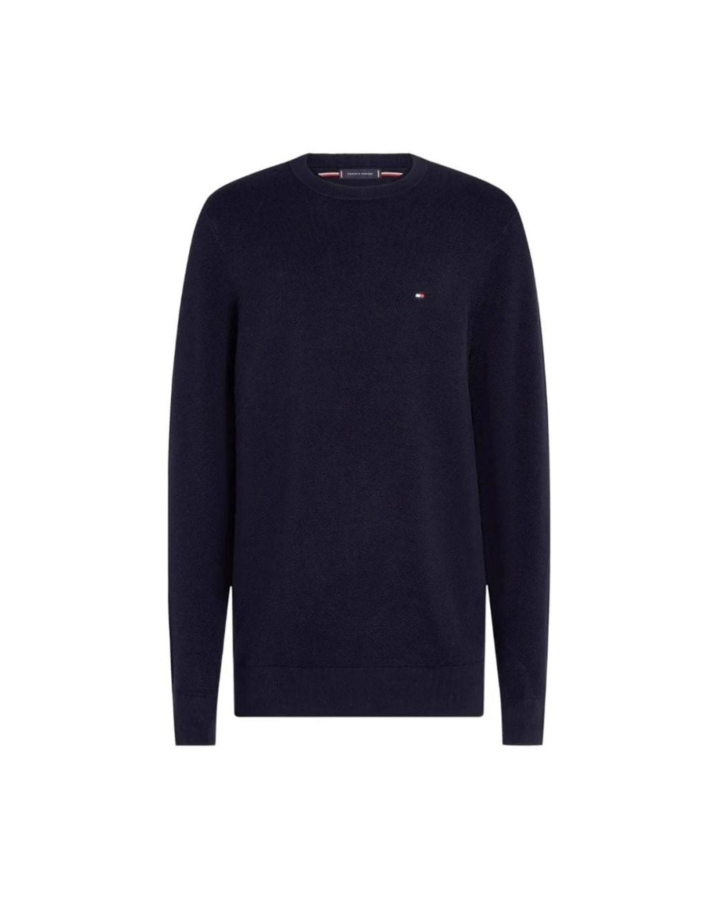 Tommy Hilfiger Blue Round-Neck Knitwear for men