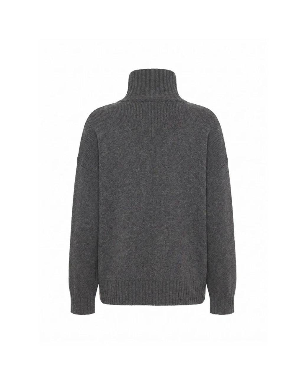 Max Mara Gray Turtlenecks