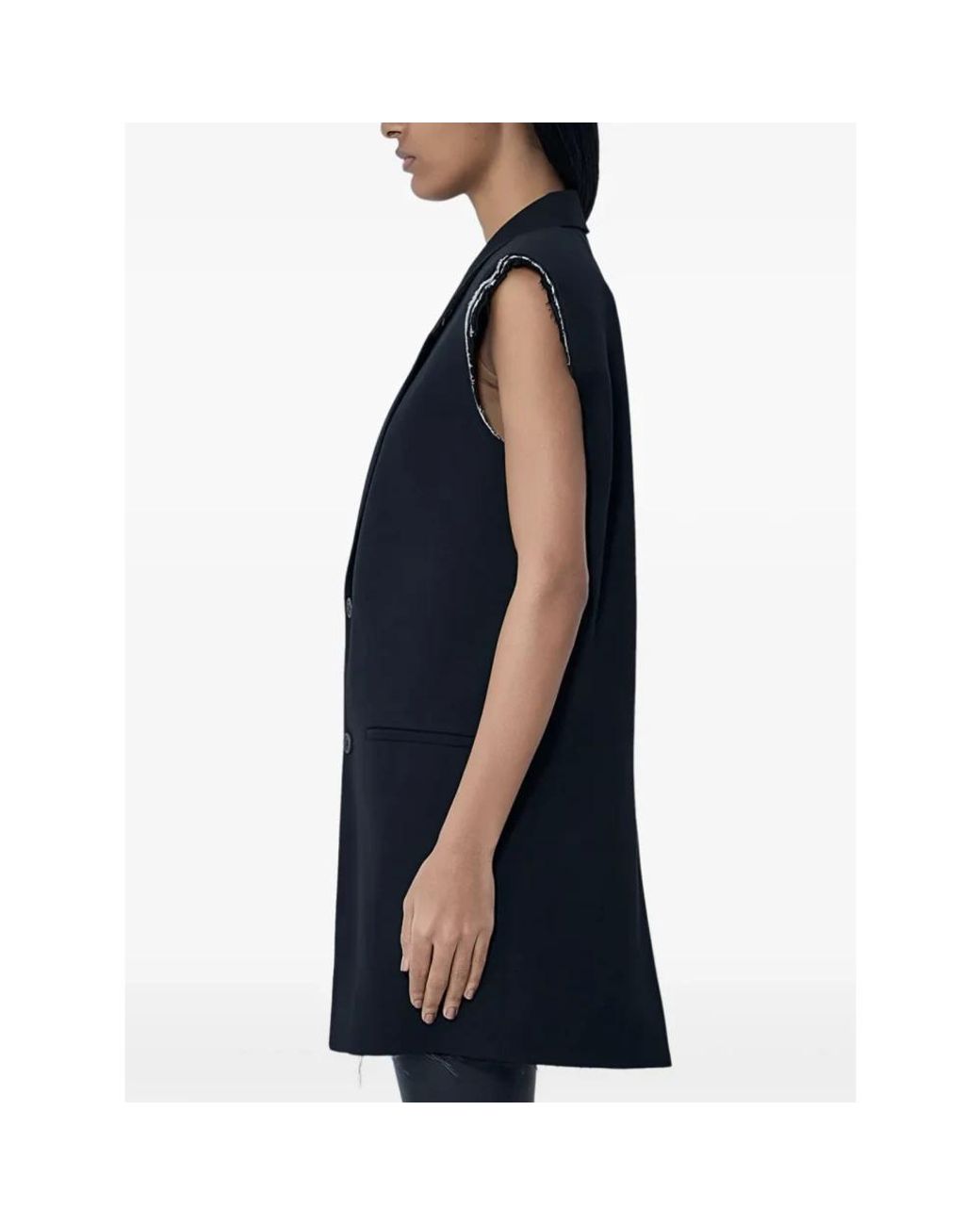 Rick Owens Blue Vests