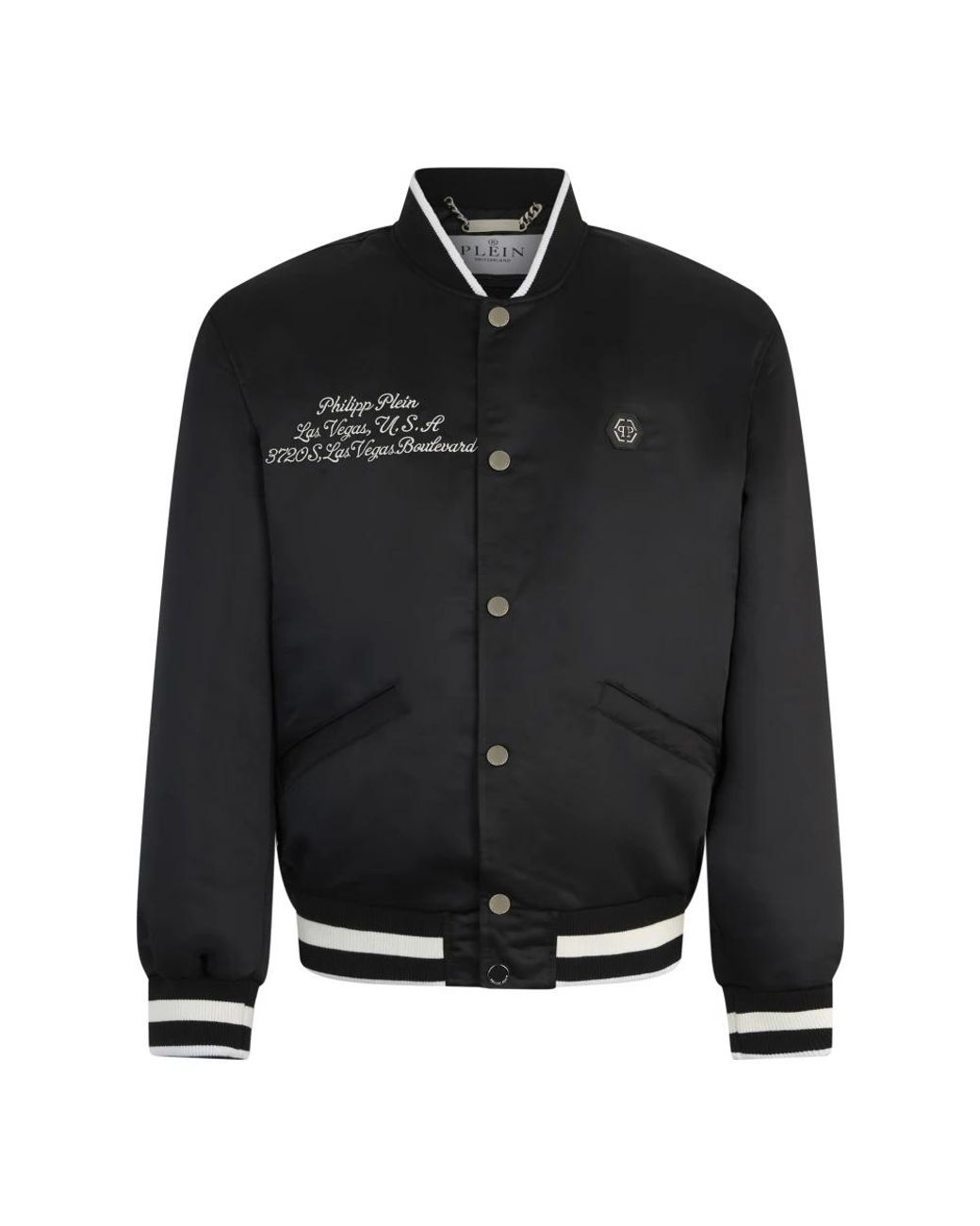 Bomber Jackets Philipp Plein de hombre de color Black