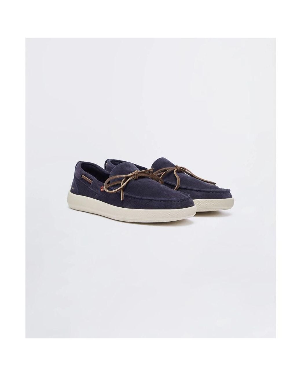 Peuterey Blue Boat Shoes for men