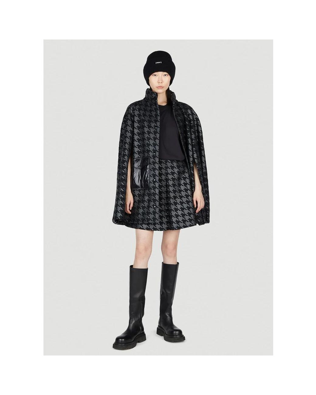 Moncler Black Short Skirts
