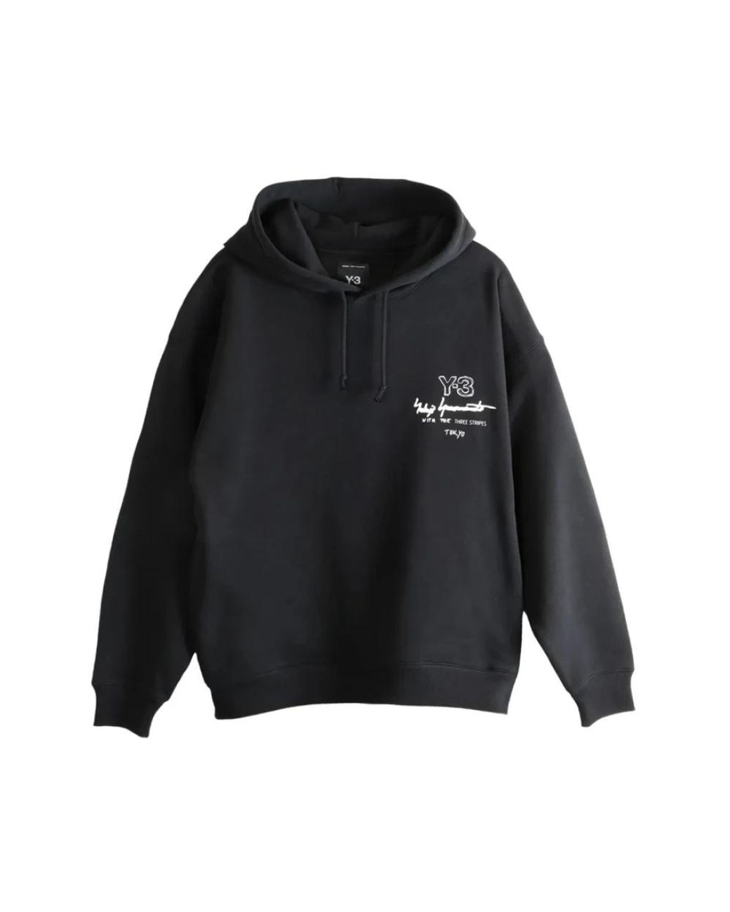 Y-3 Hoodies & Sweatvesten ,Zwart ,Zwarte Sweatshirt Kb 2604 in het Black voor heren