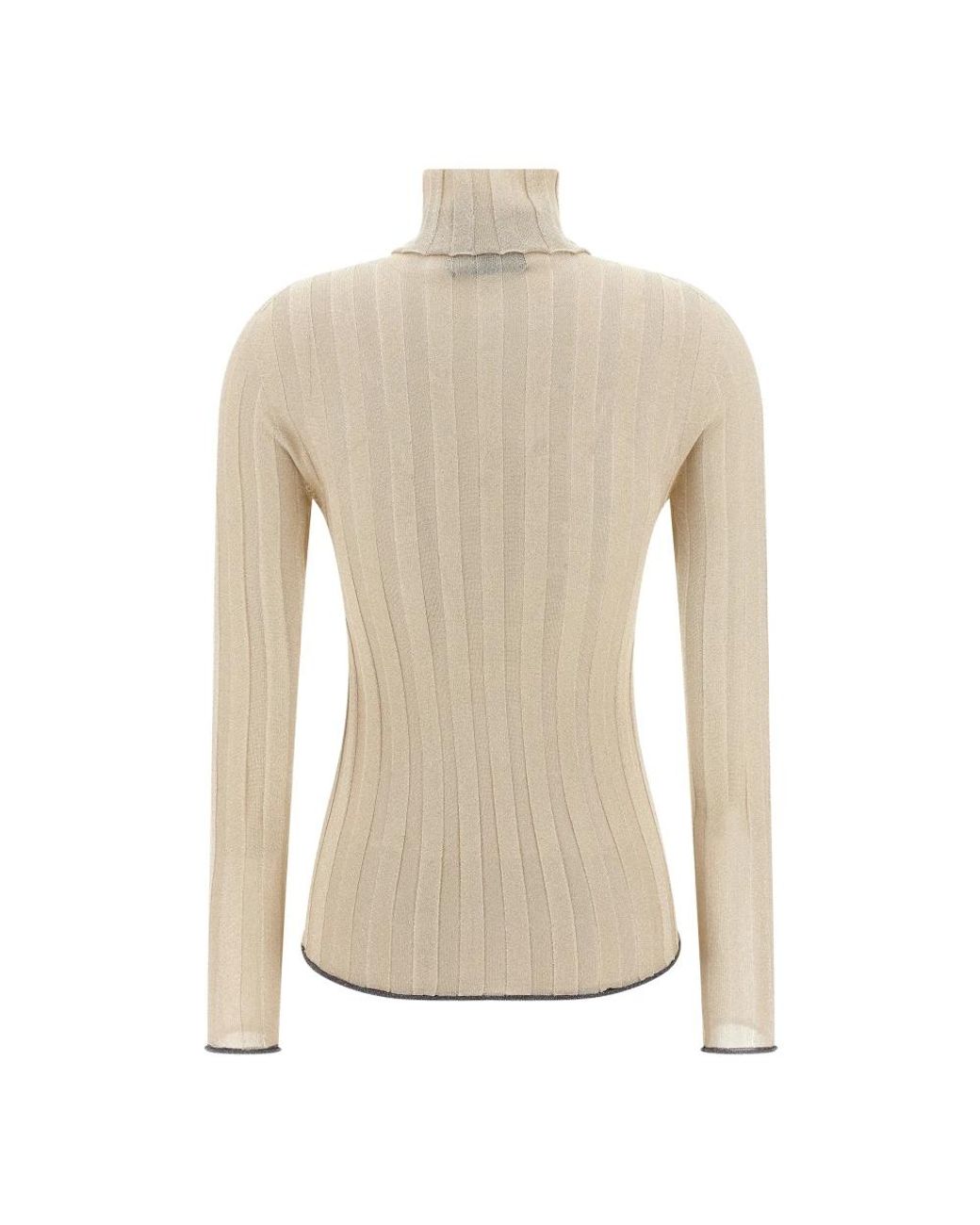 Fabiana Filippi Natural Turtlenecks