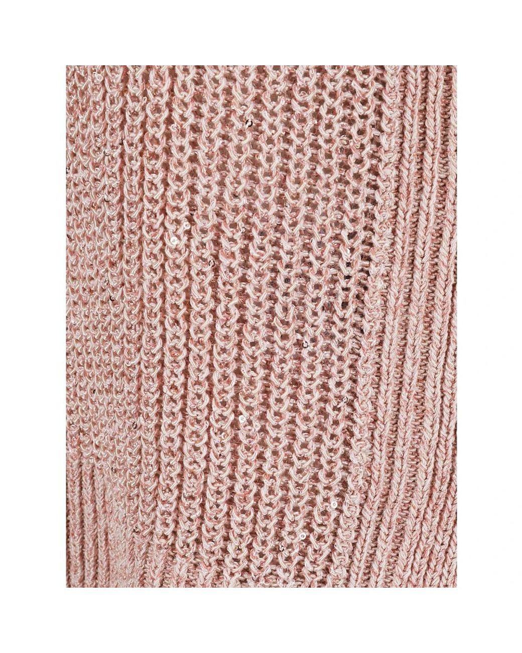 Herno Pink Round-Neck Knitwear