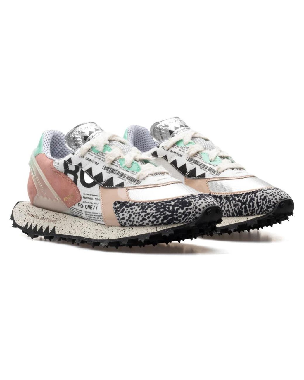 RUN OF Multicolor Sneakers