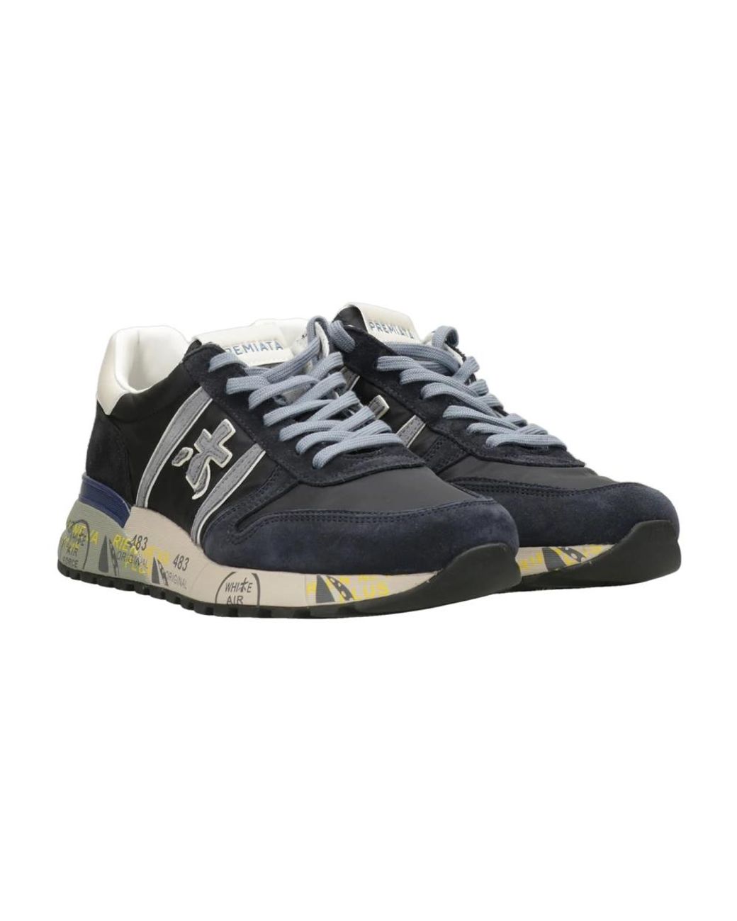 Premiata Black Sneakers for men