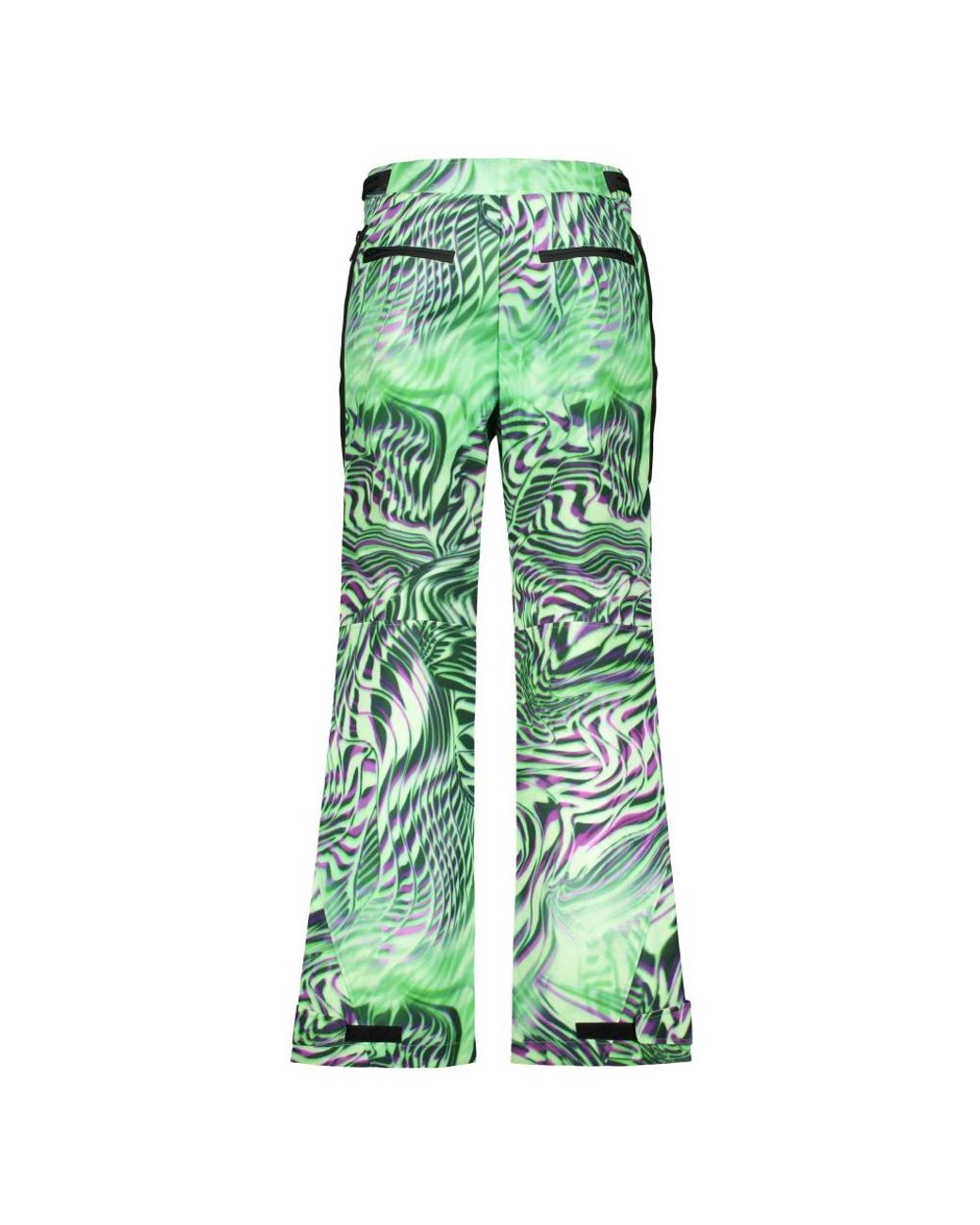 DIESEL Green Wide Trousers for men