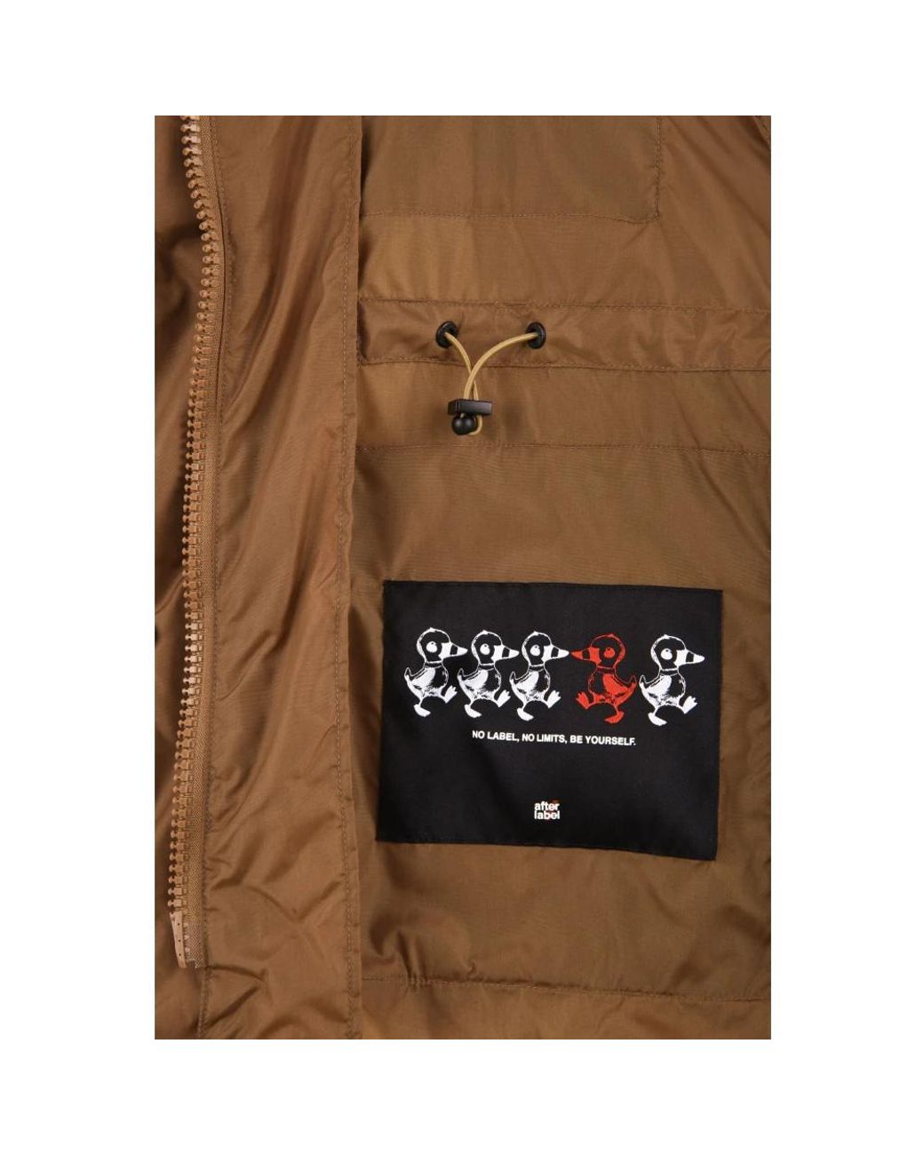 AFTER LABEL Brown Light Jackets