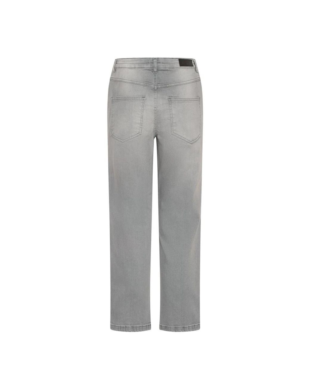 Straight Jeans Ichi de color Gray