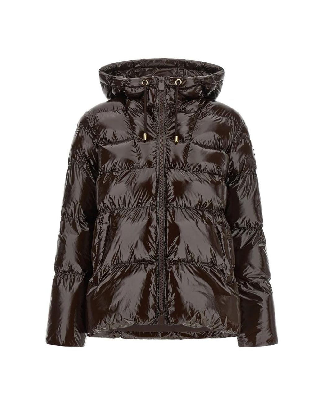 Pinko Brown Down Jackets