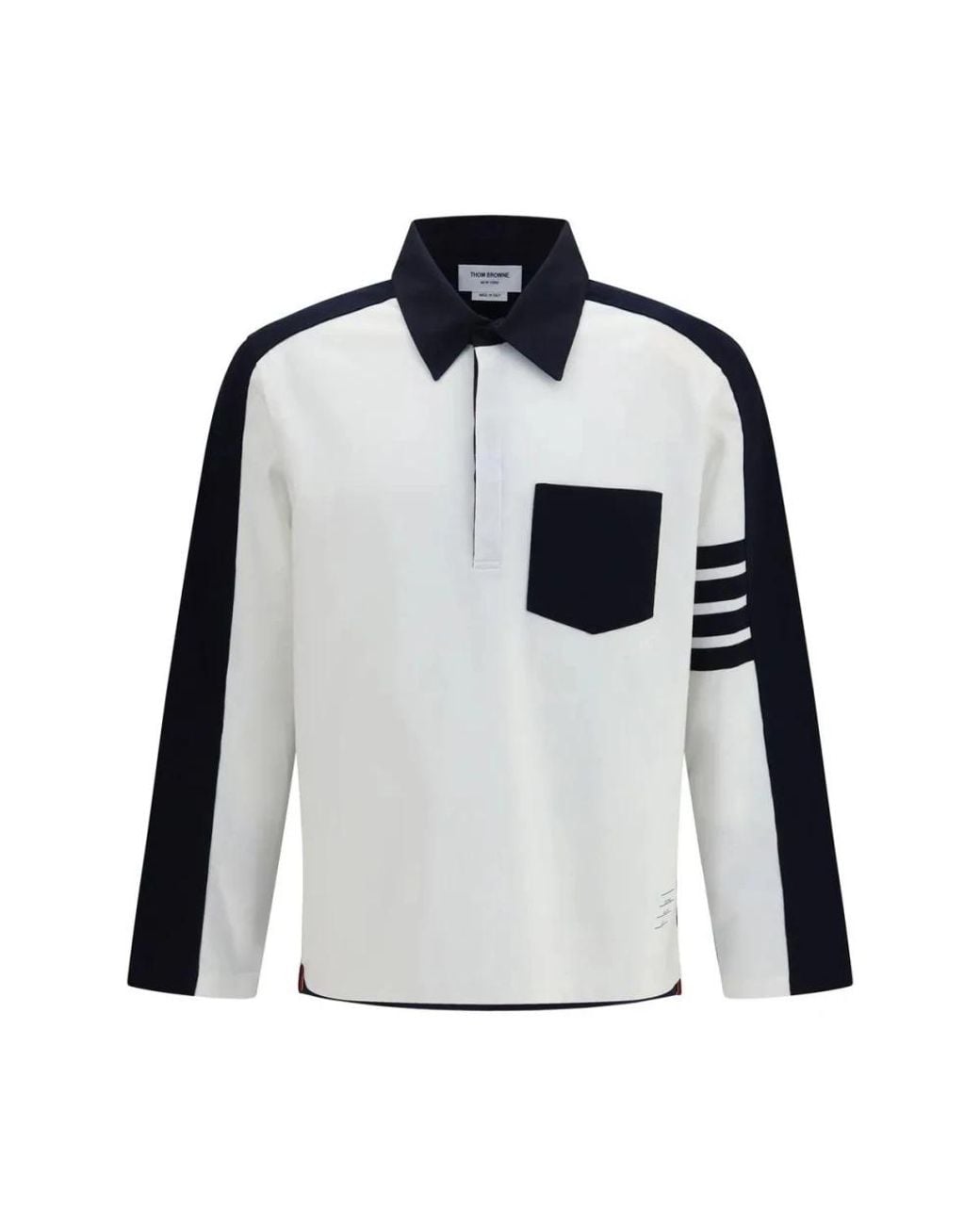 Thom Browne Blue Polo Shirts for men