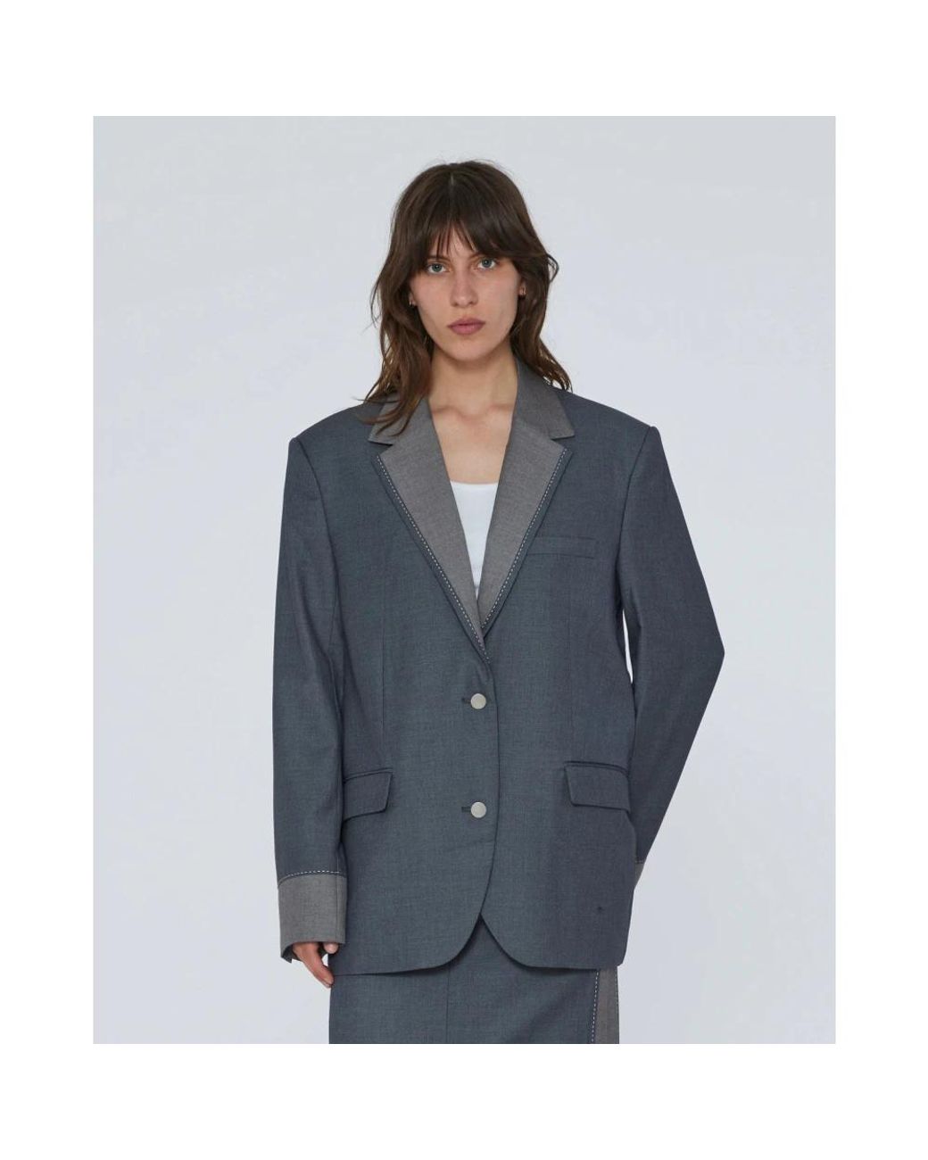 REMAIN Birger Christensen Gray Blazers