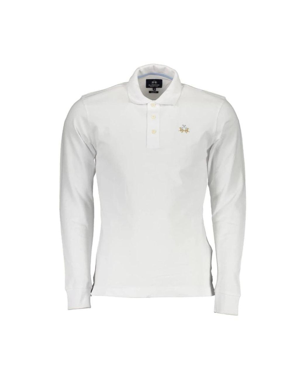 La Martina White Polo Shirts for men