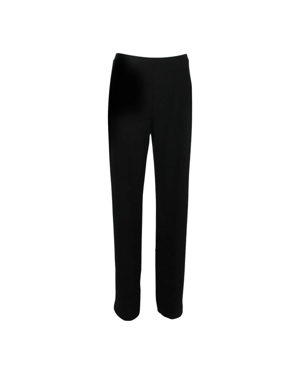 FRANK LYMAN Black Straight Trousers