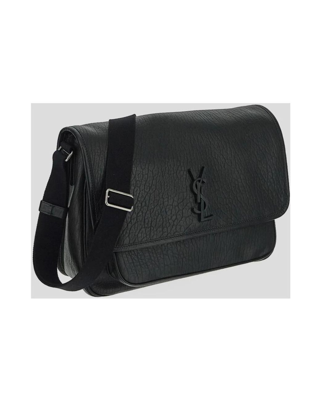 Saint Laurent Black Cross Body Bags for men