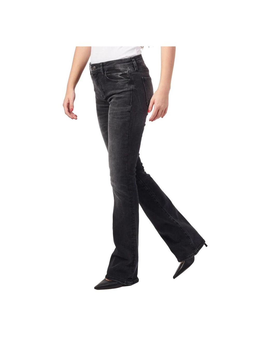 ARMANI EXCHANGE Blue Bootcut Jeans