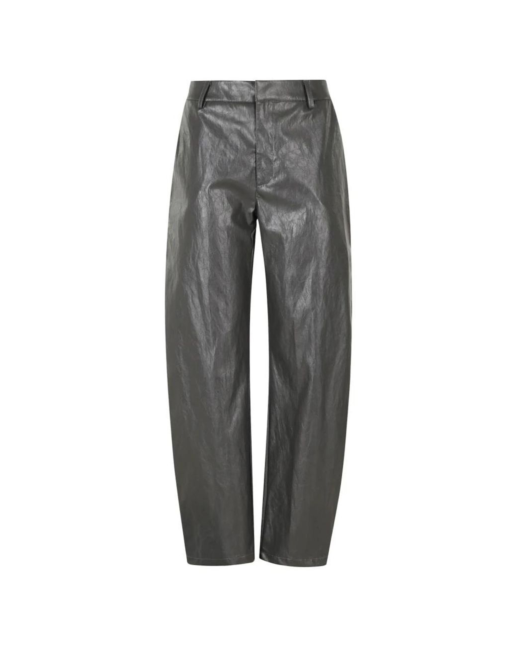 FEDERICA TOSI Gray Tapered Trousers