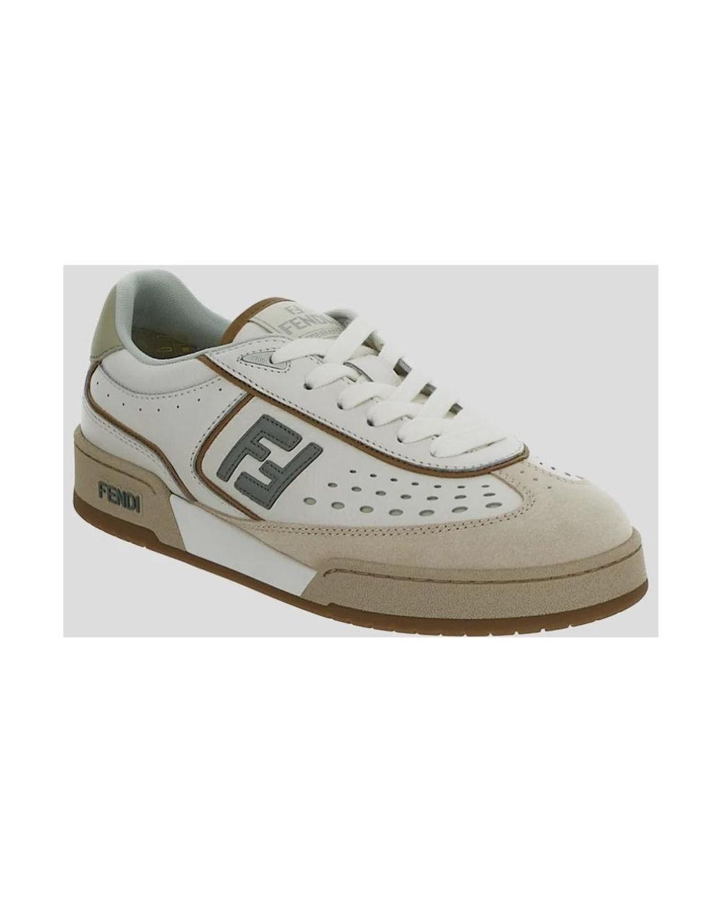 Fendi Metallic Sneakers