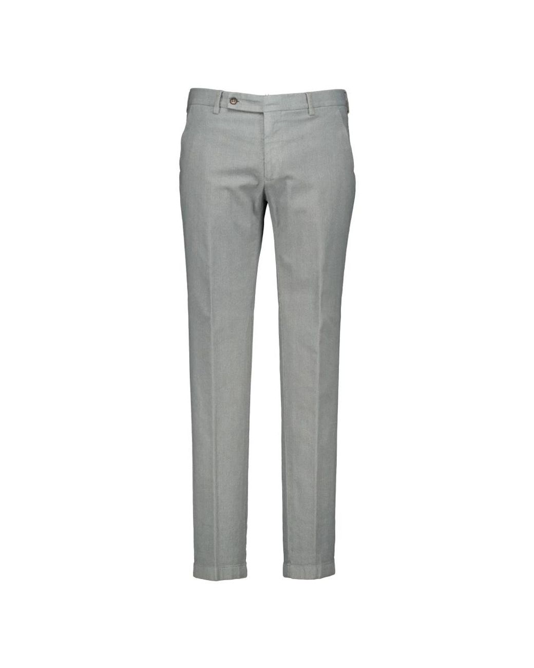 BERWICK 1707 Gray Chinos for men