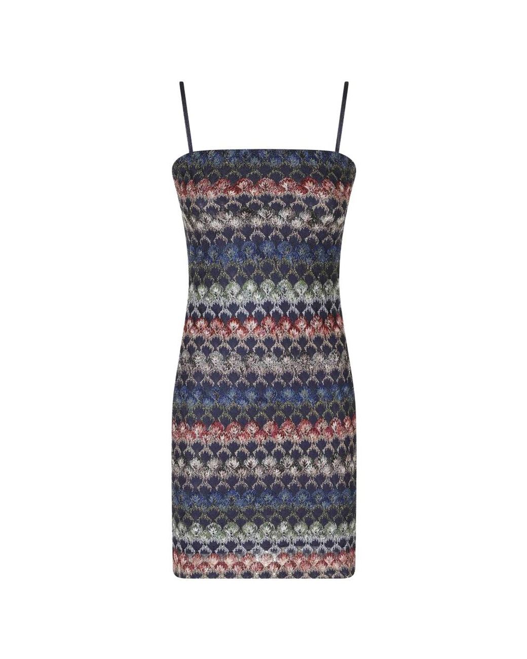 Missoni Blue Short Dresses