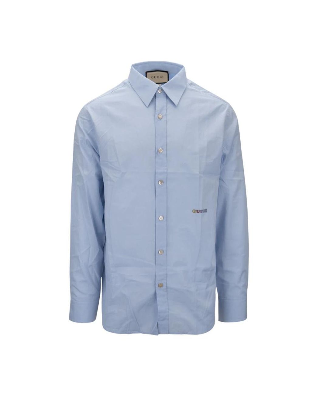 Gucci Blue Casual Shirts for men