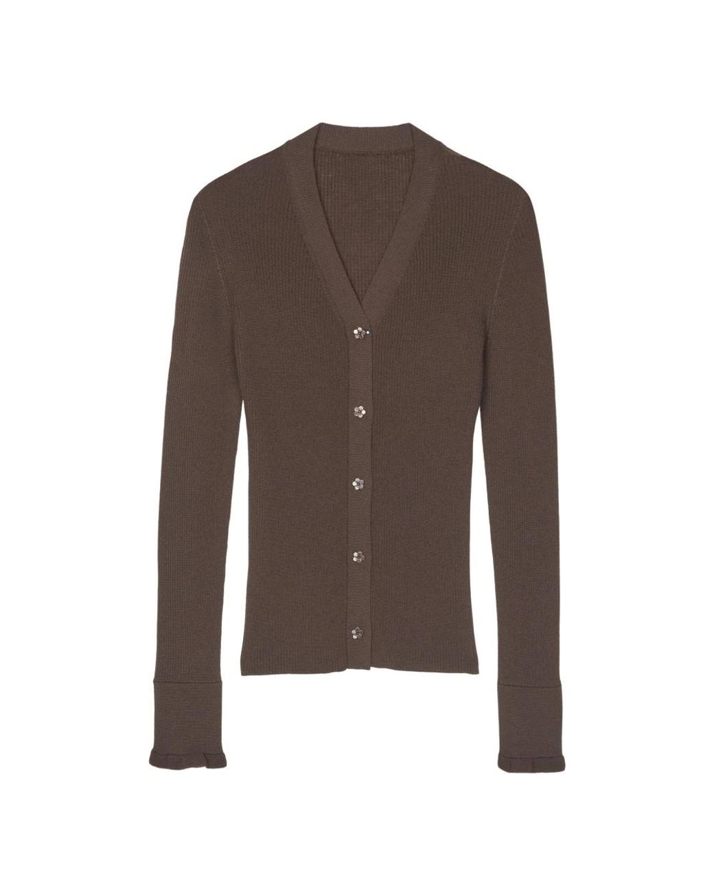 CECILIE BAHNSEN Brown Cardigans