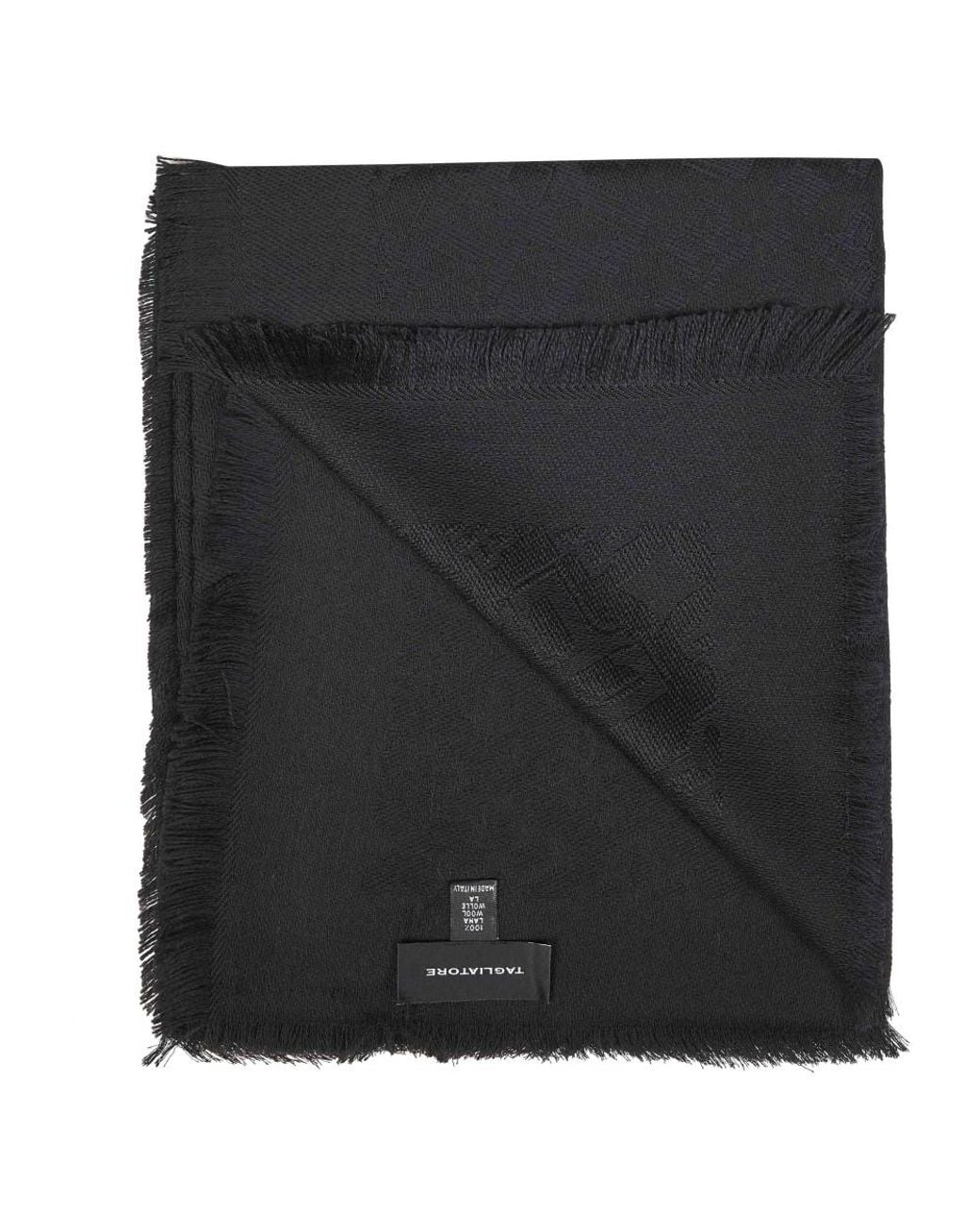Tagliatore Black Winter Scarves for men