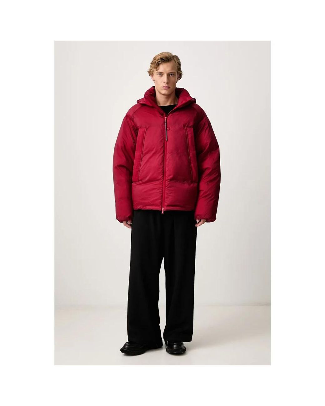 Down Jackets Y-3 de hombre de color Red