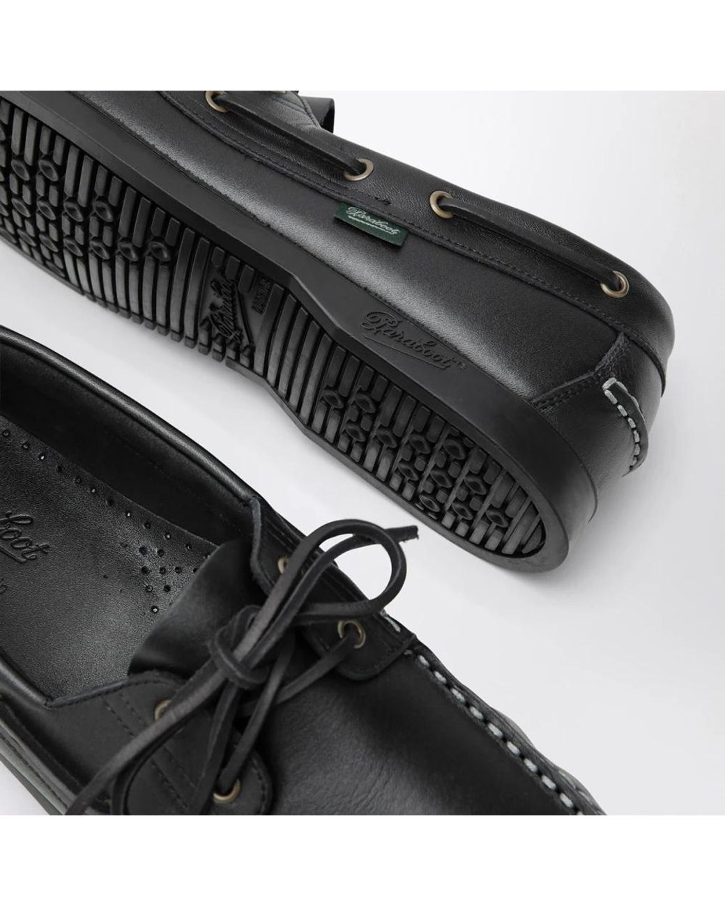 Paraboot Black Sailor Shoes for men