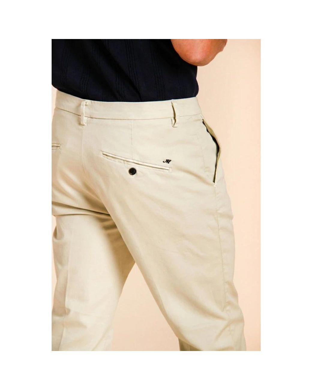 Mason's Black Chinos for men