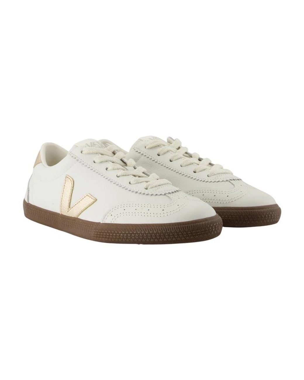 Veja White Volley Leather
