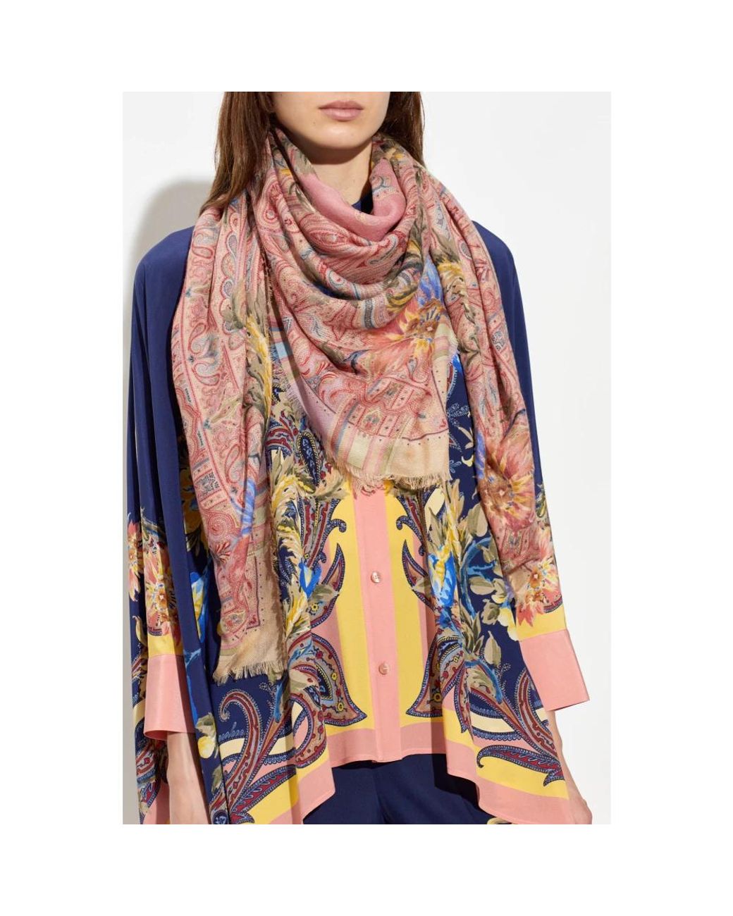 Scarves Etro en coloris Pink